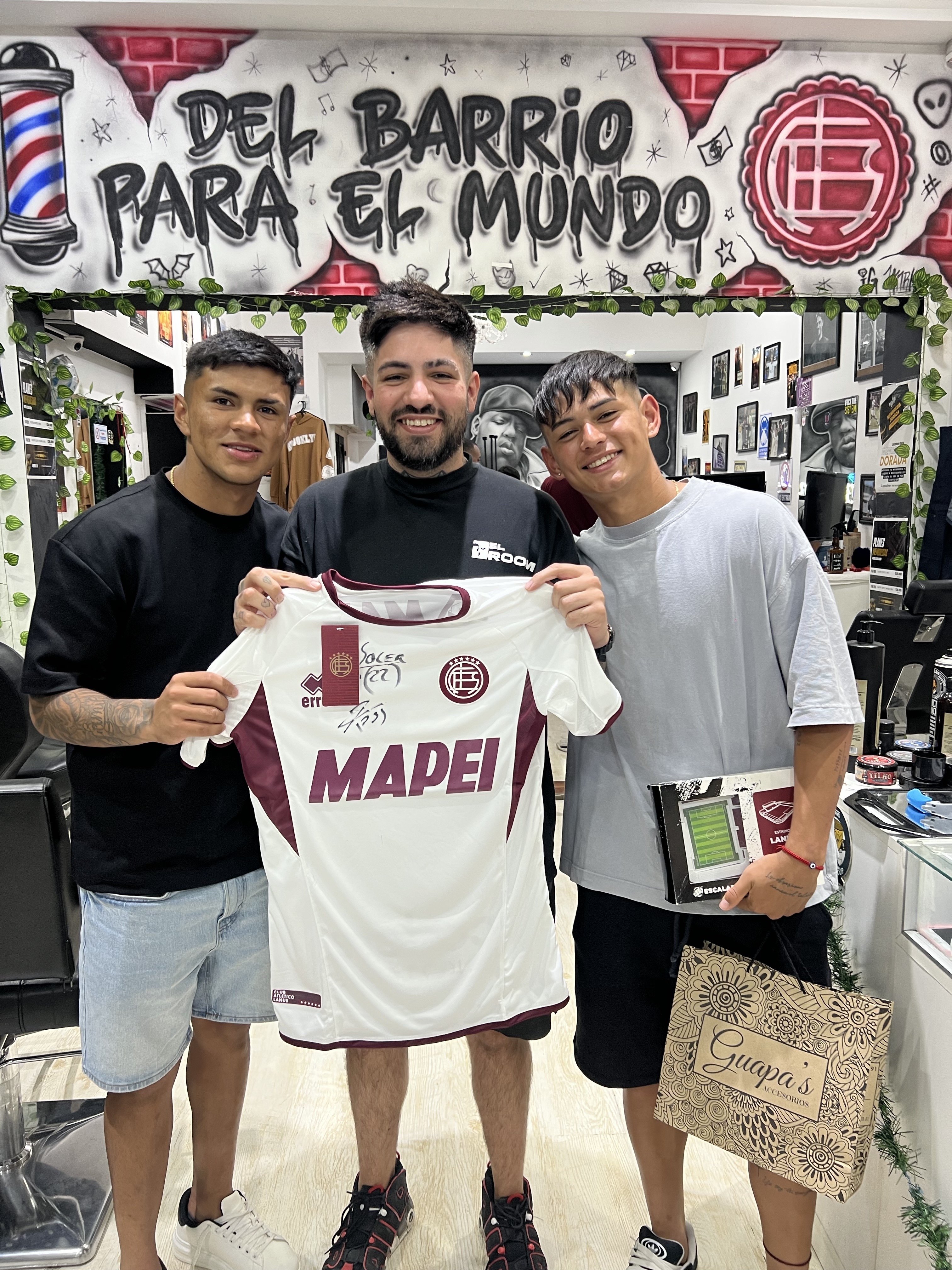 Barbero en acción